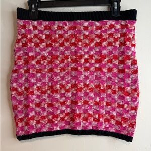 ASOS Checkered Mini Skirt